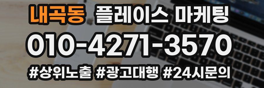 내곡동 플레이스 마케팅