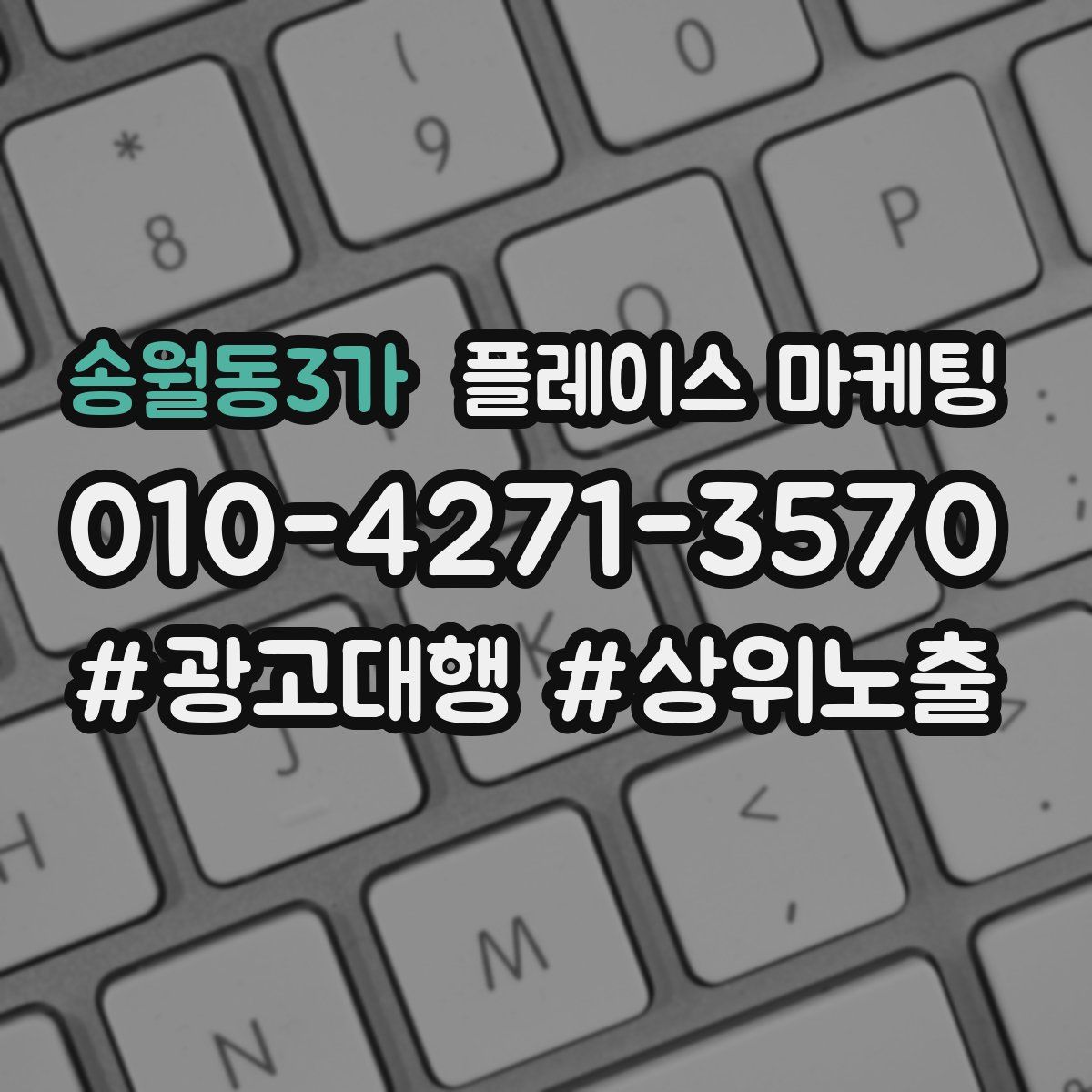 송월동3가 플레이스 마케팅