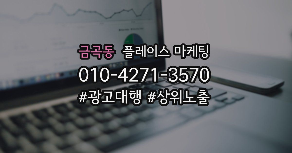 금곡동 플레이스 마케팅
