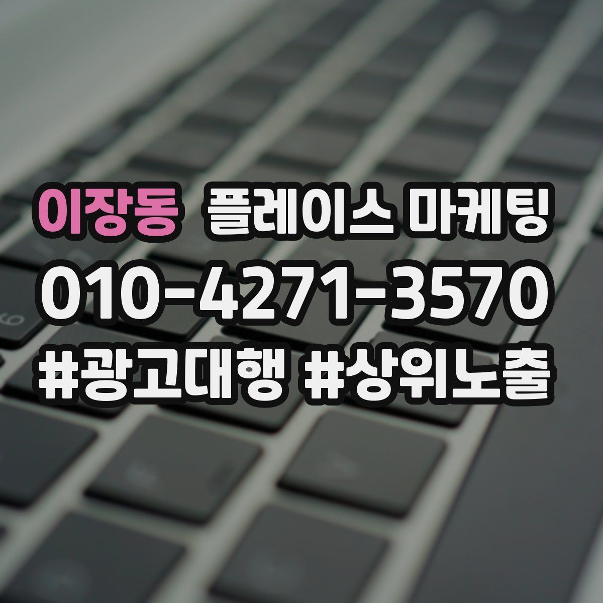 이장동 플레이스 마케팅
