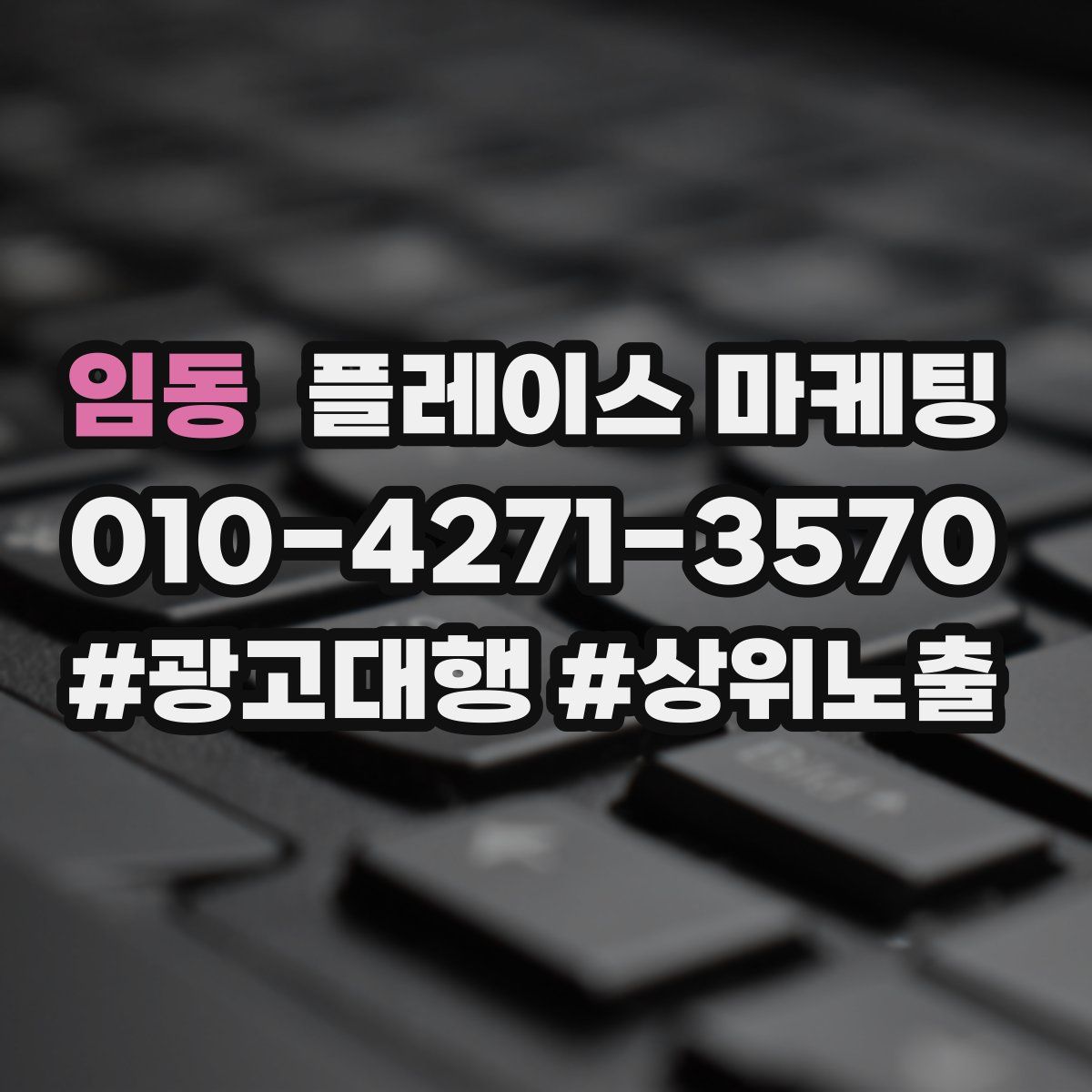 임동 플레이스 마케팅
