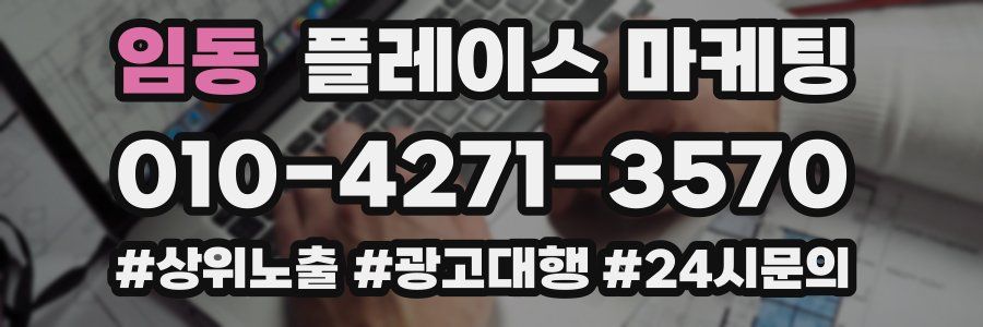 임동 플레이스 마케팅