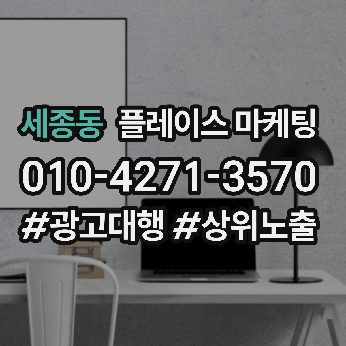 세종동 플레이스 마케팅