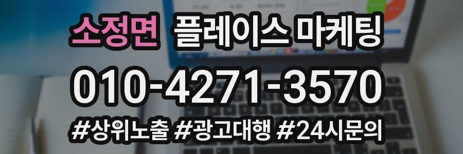 소정면 플레이스 마케팅