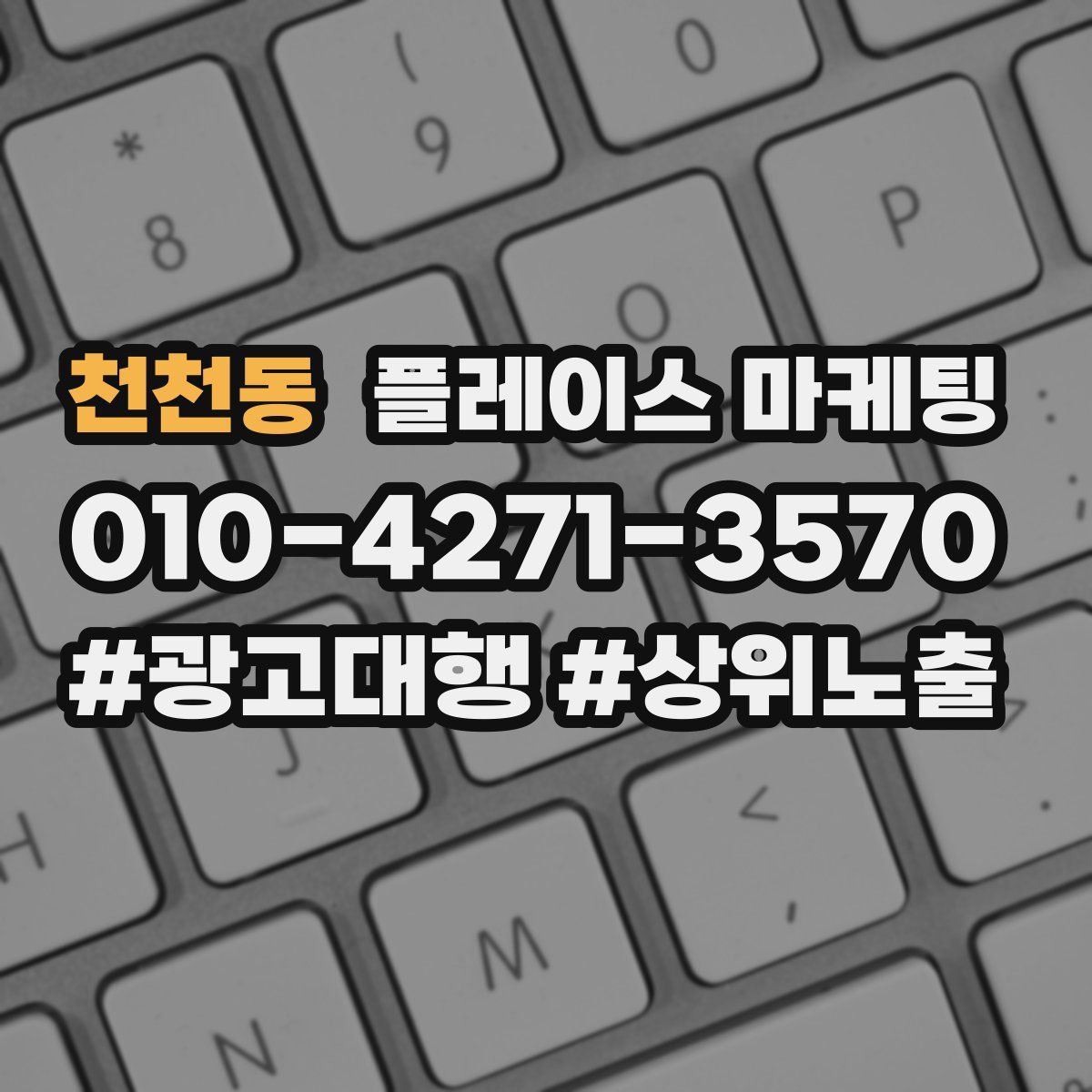 천천동 플레이스 마케팅