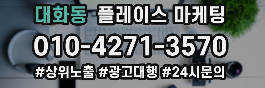 대화동 플레이스 마케팅