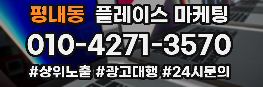 평내동 플레이스 마케팅