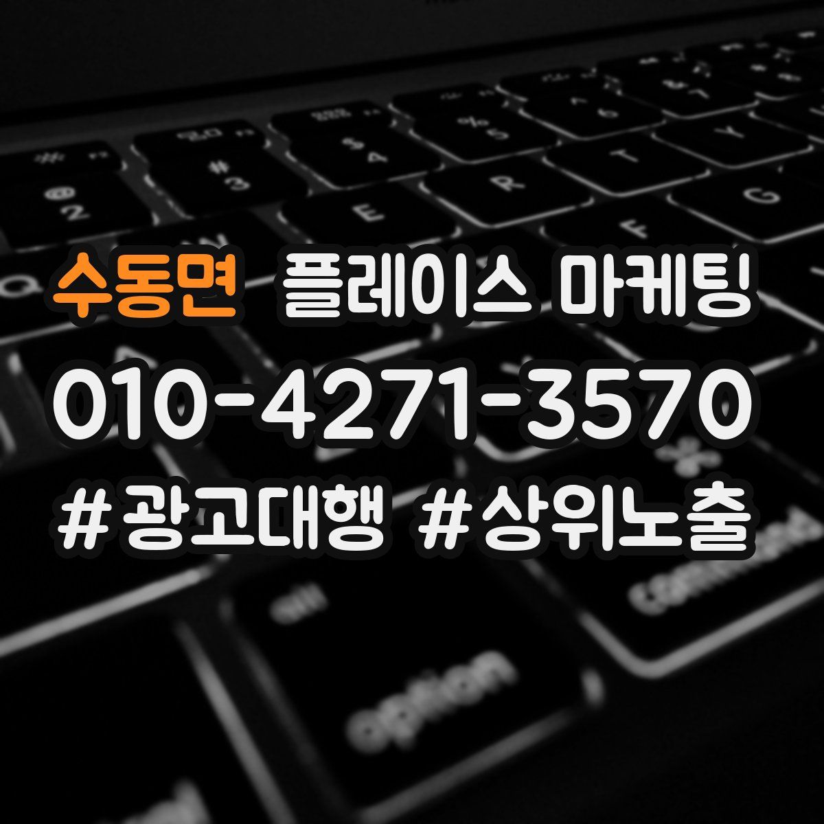 수동면 플레이스 마케팅