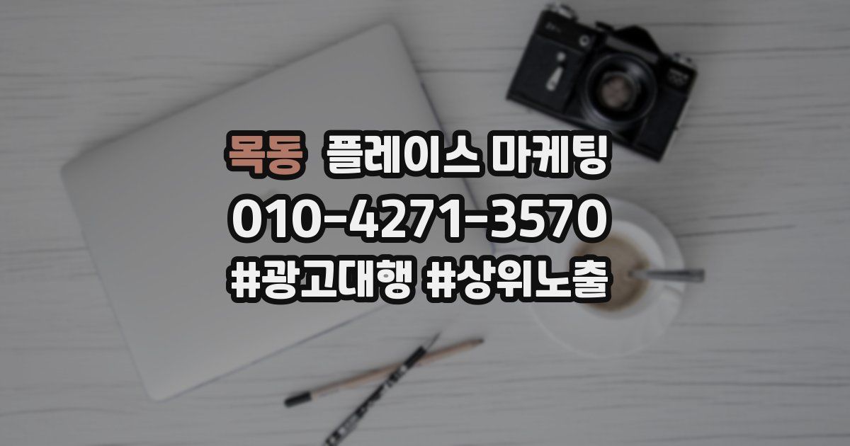 목동 플레이스 마케팅
