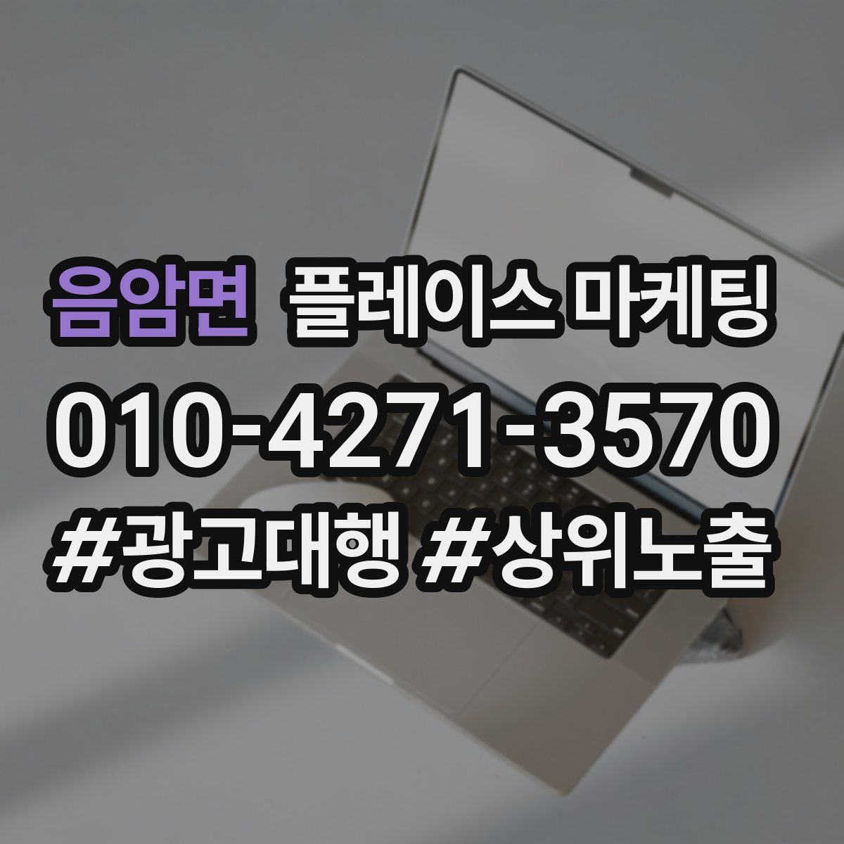 음암면 플레이스 마케팅