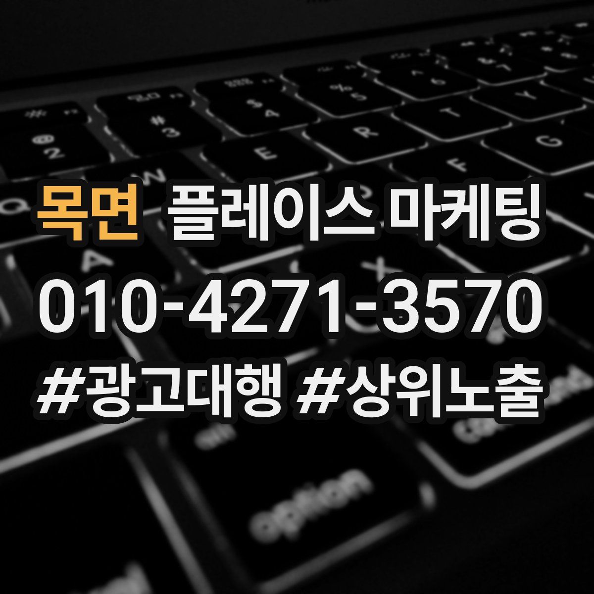 목면 플레이스 마케팅