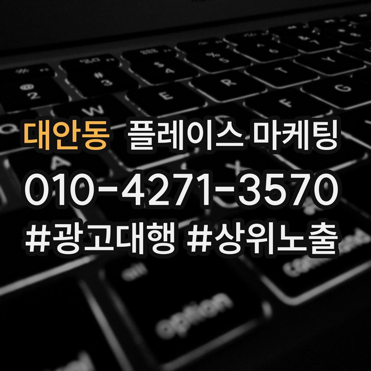 대안동 플레이스 마케팅