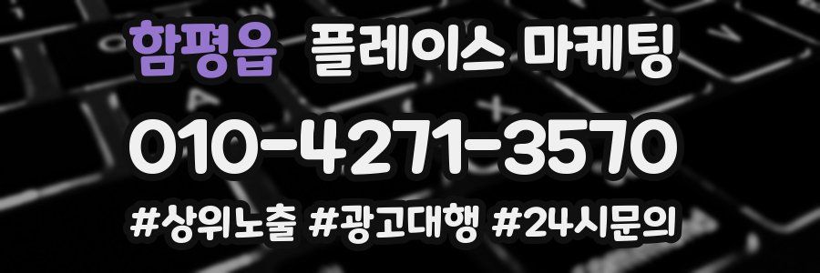 함평읍 플레이스 마케팅