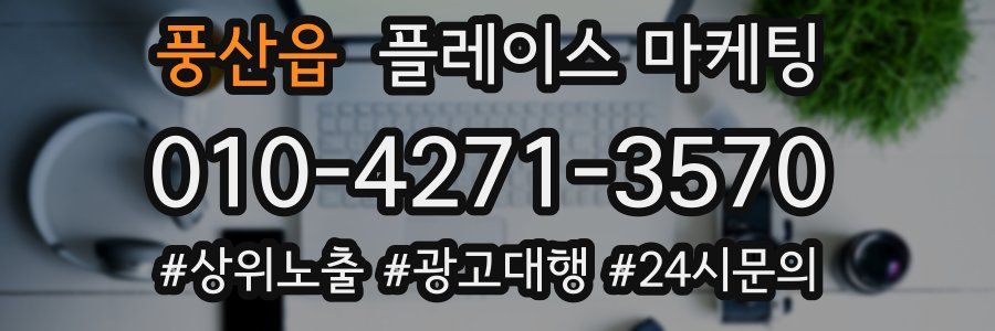 풍산읍 플레이스 마케팅