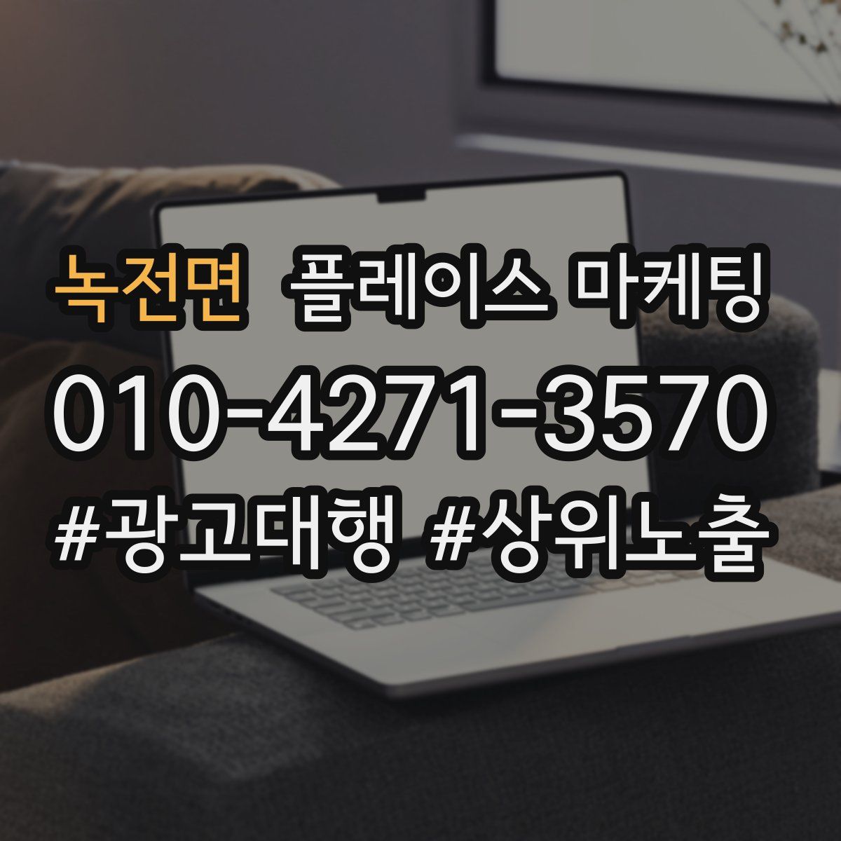 녹전면 플레이스 마케팅