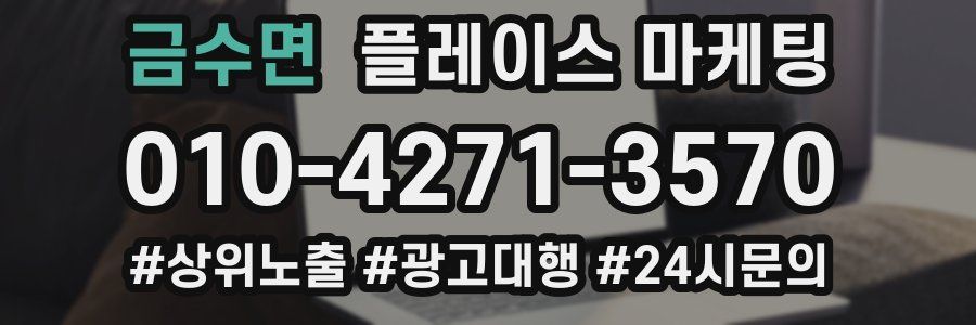 금수면 플레이스 마케팅