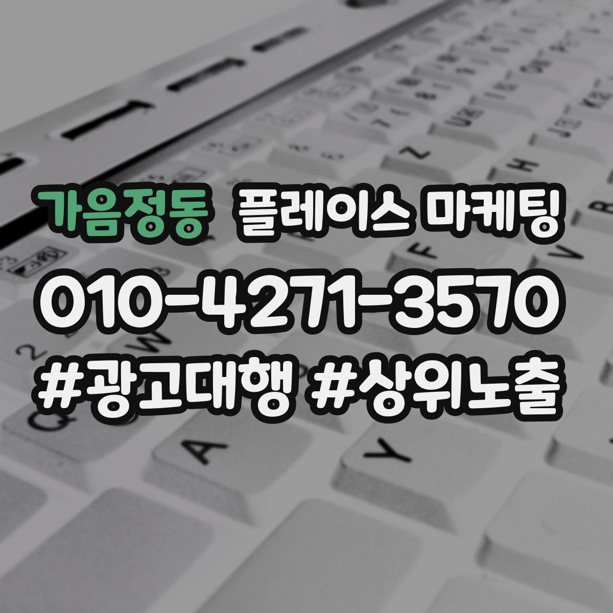 가음정동 플레이스 마케팅