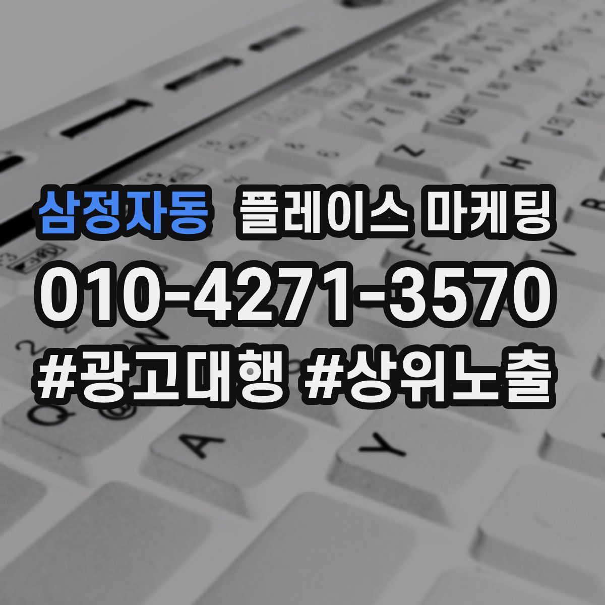삼정자동 플레이스 마케팅