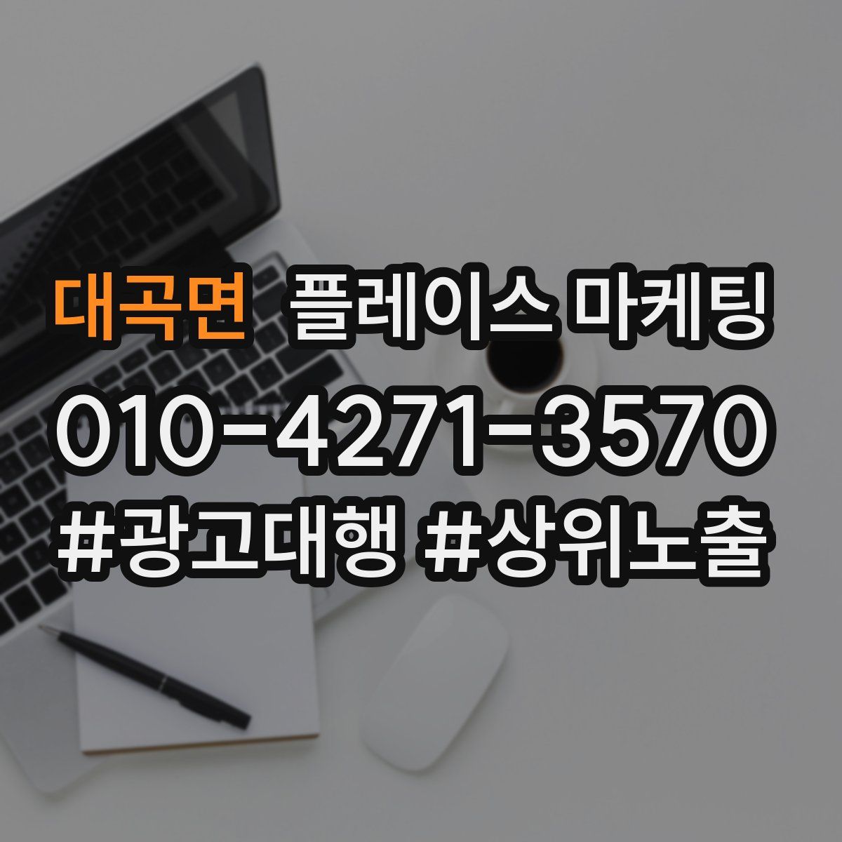 대곡면 플레이스 마케팅