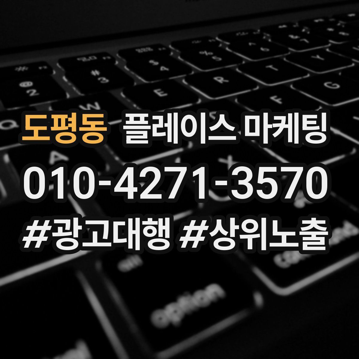 도평동 플레이스 마케팅