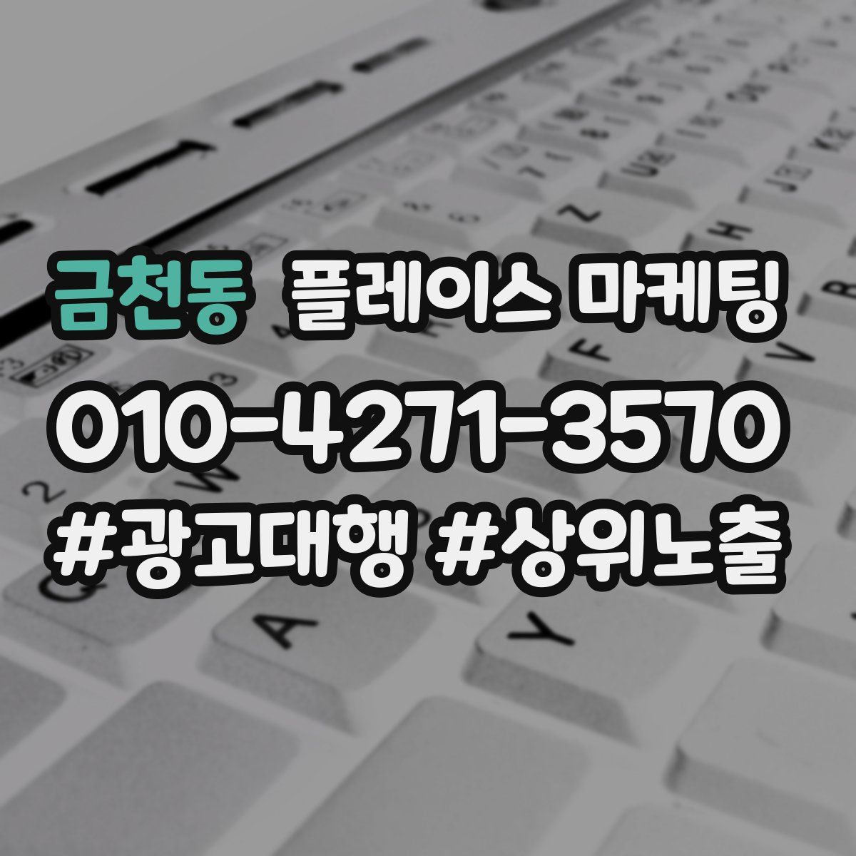 금천동 플레이스 마케팅
