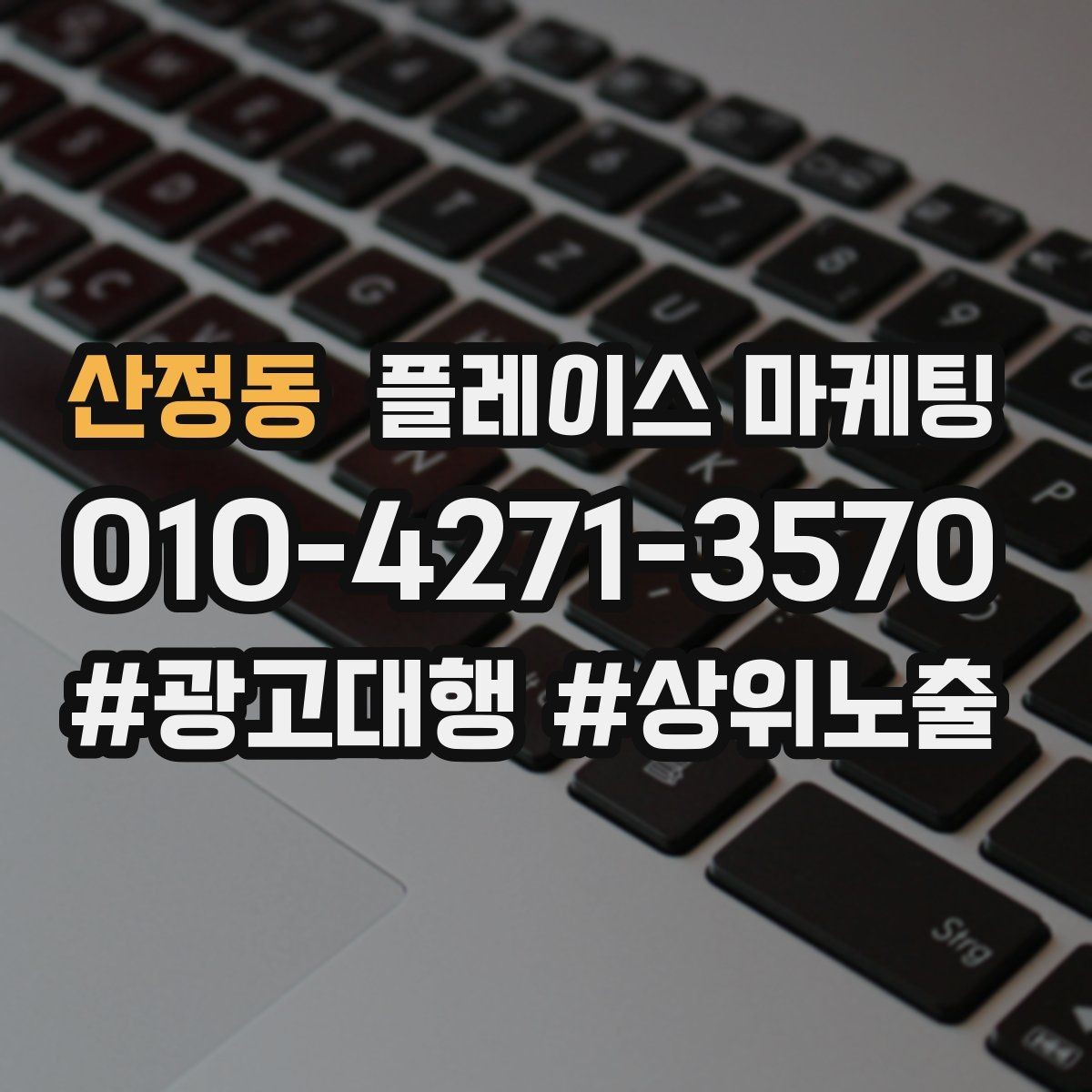 산정동 플레이스 마케팅 음식점 업종에서 잘 먹히는 구성