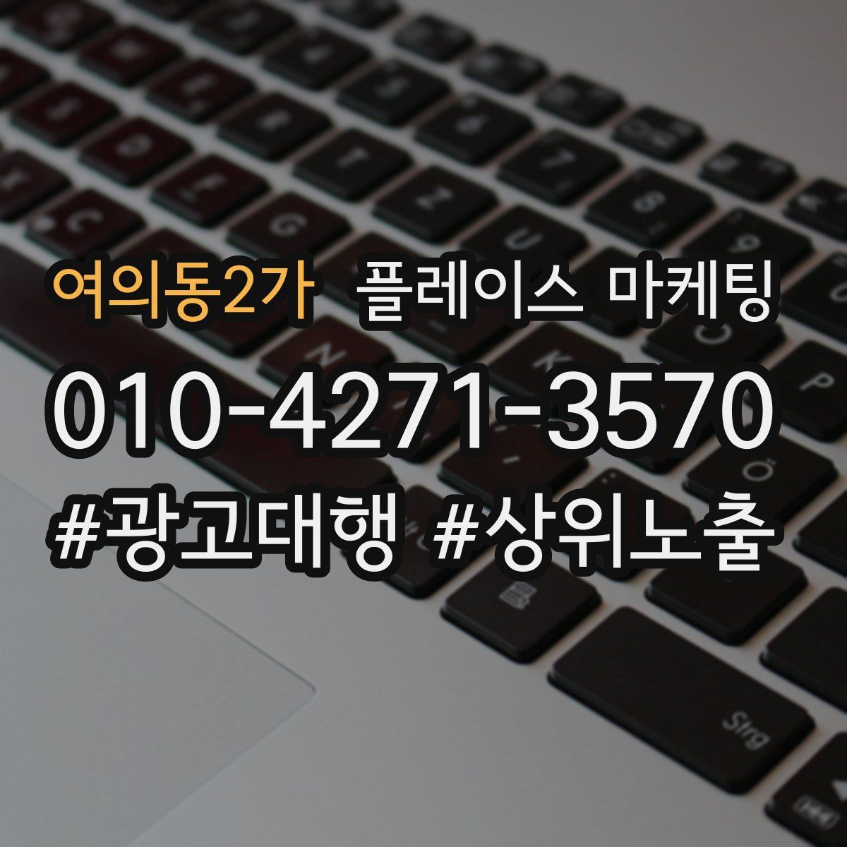 여의동2가 플레이스 마케팅