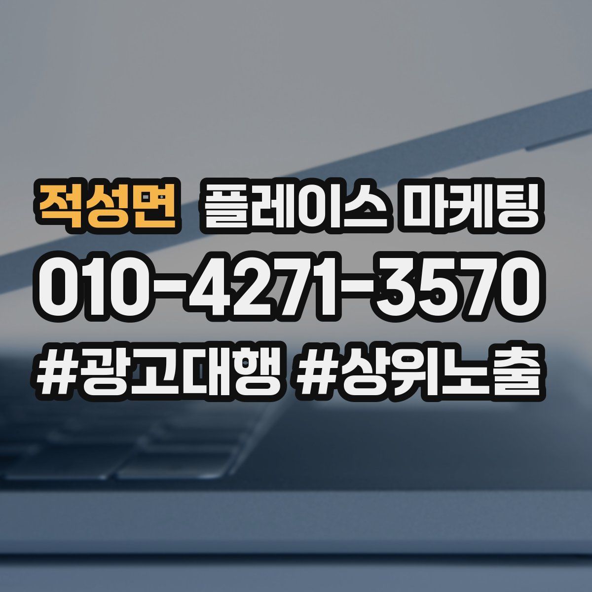 적성면 플레이스 마케팅