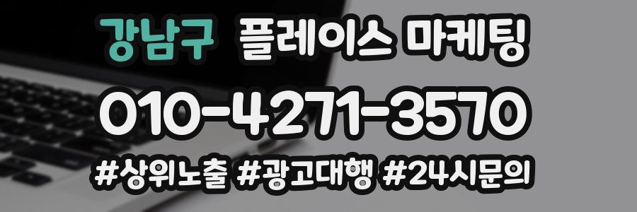 강남구 플레이스 마케팅