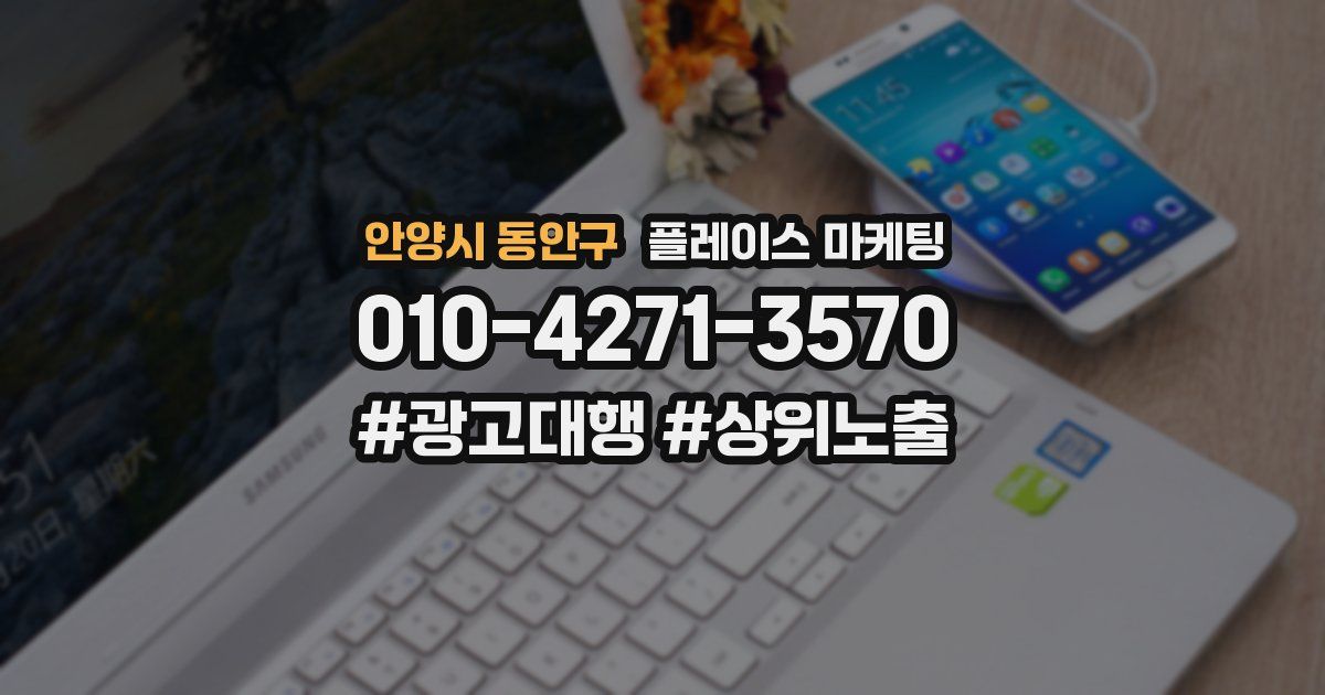 안양시 동안구 플레이스 마케팅