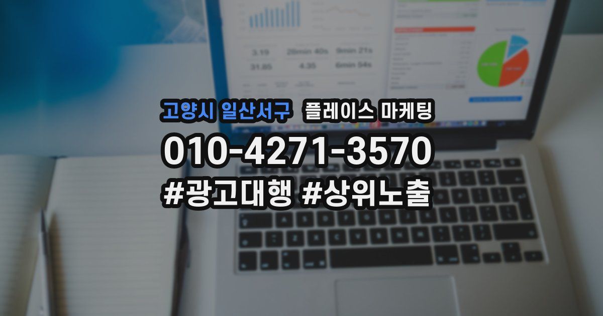 고양시 일산서구 플레이스 마케팅