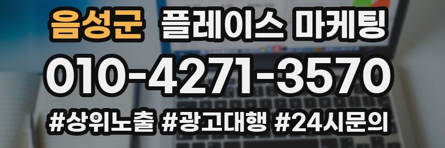 음성군 플레이스 마케팅