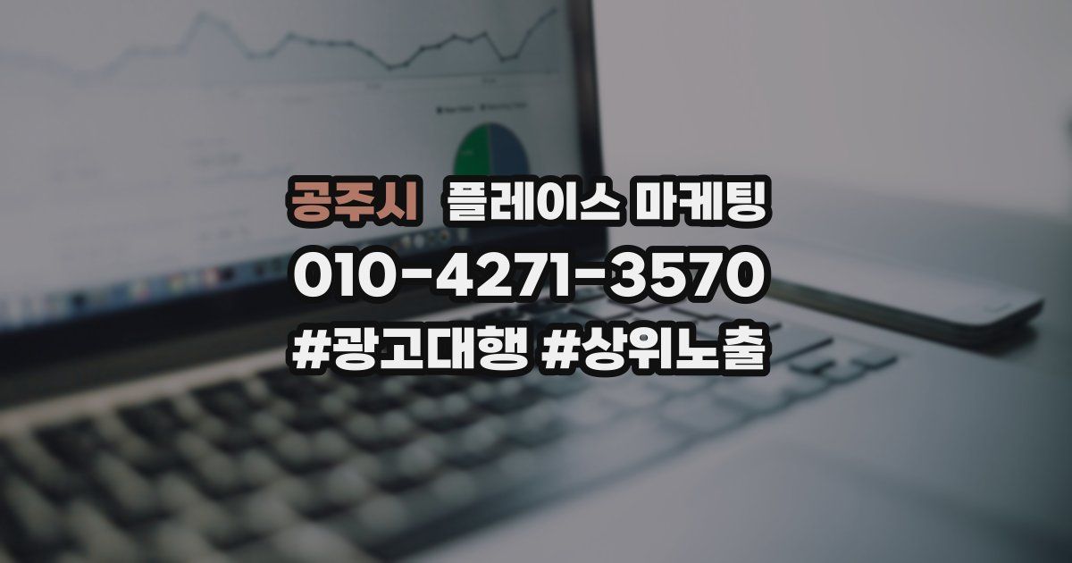 공주시 플레이스 마케팅