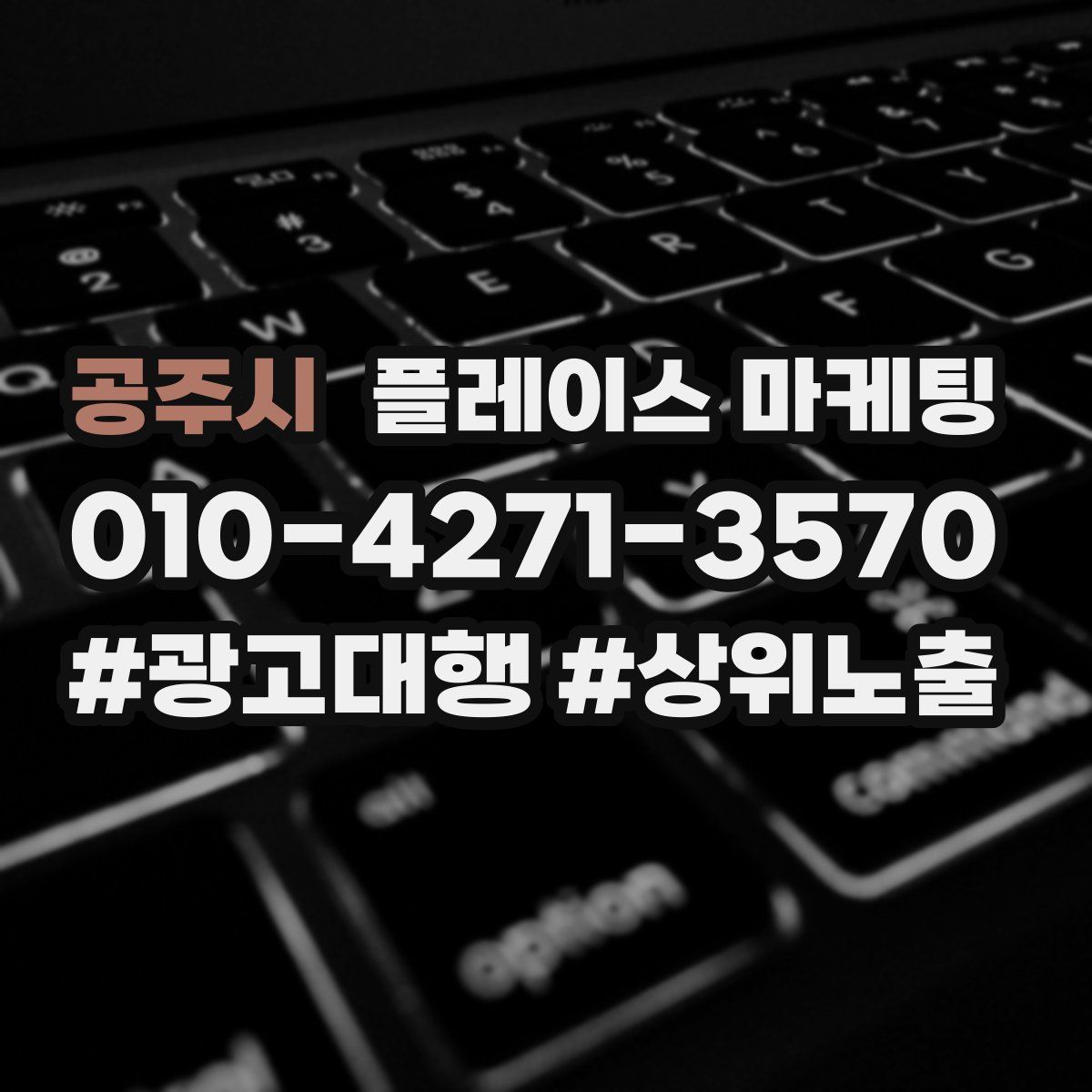 공주시 플레이스 마케팅