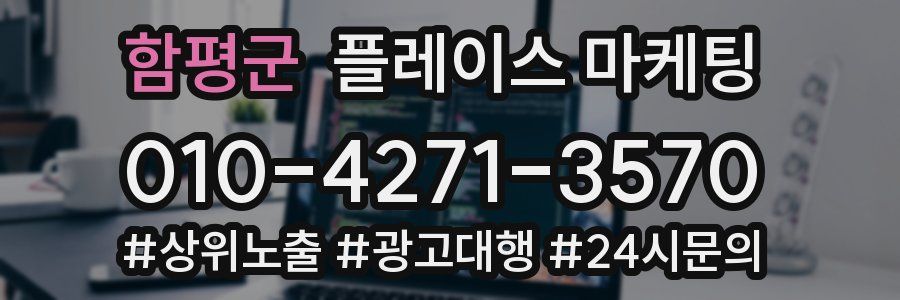함평군 플레이스 마케팅