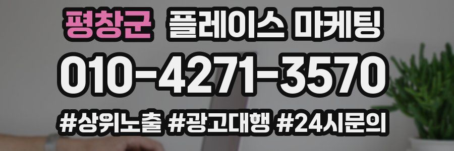 평창군 플레이스 마케팅