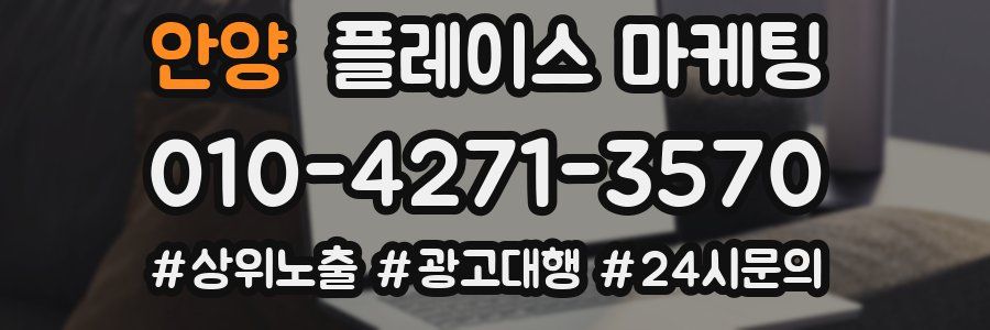 안양 플레이스 마케팅