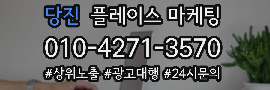 당진 플레이스 마케팅