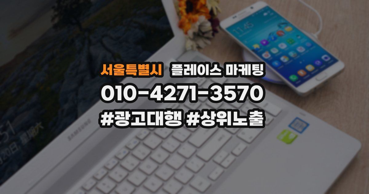 서울특별시 플레이스 마케팅