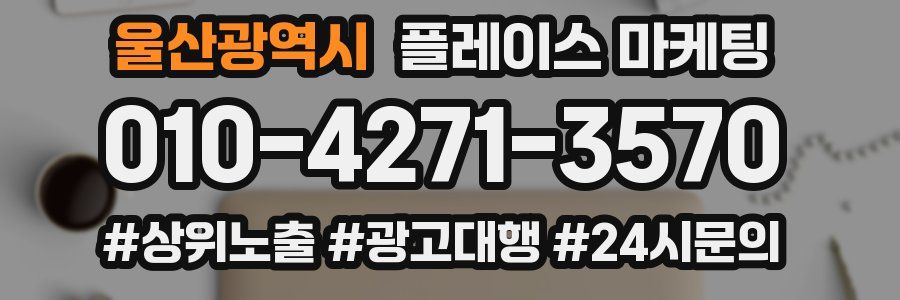 울산광역시 플레이스 마케팅