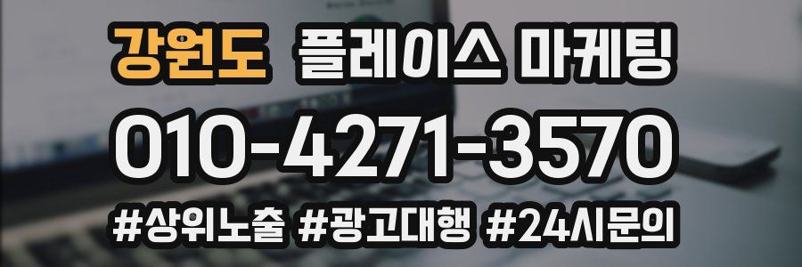 강원도 플레이스 마케팅