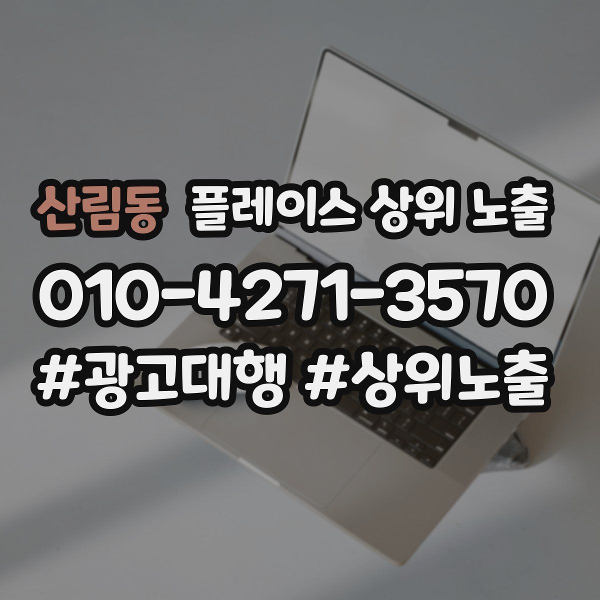 산림동 플레이스 상위 노출 개선