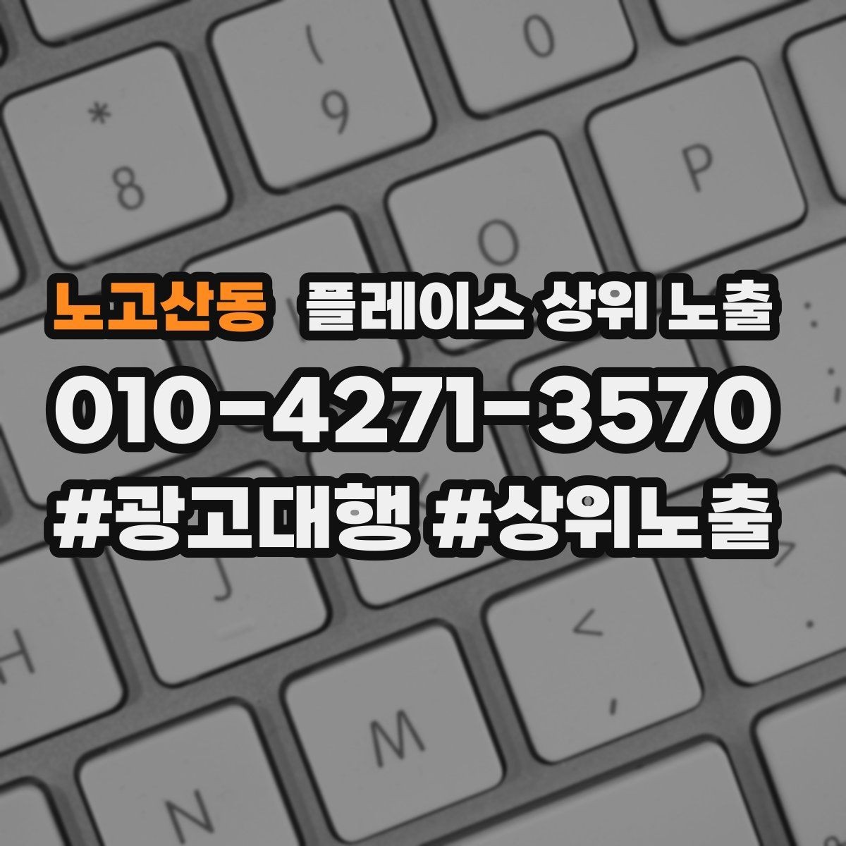 노고산동 플레이스 상위 노출 최저가 대신 신뢰를 주는 문구