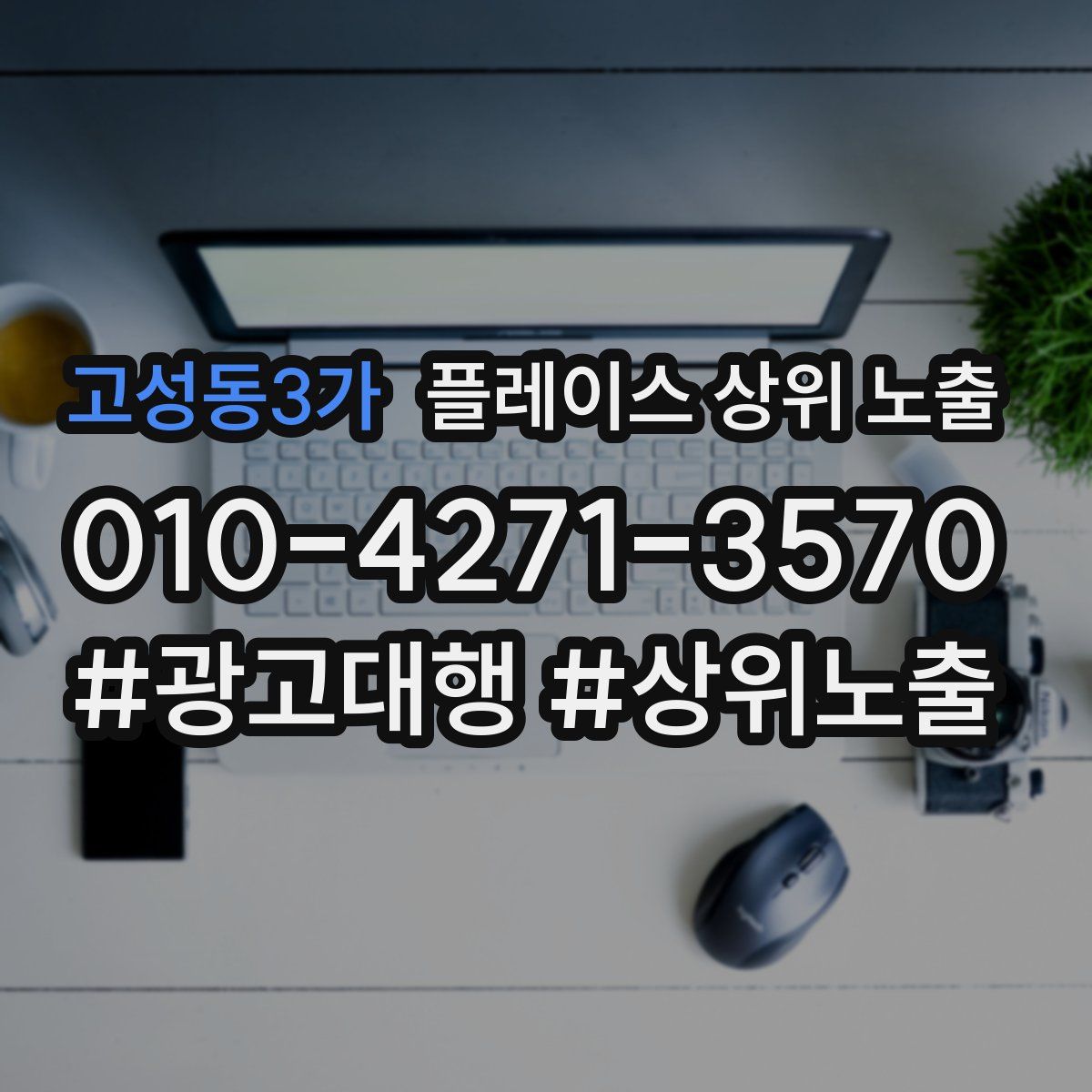 고성동3가 플레이스 상위 노출 개선