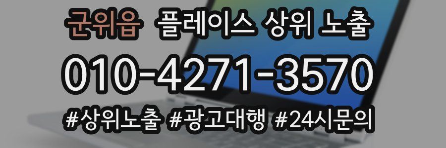 군위읍 플레이스 상위 노출 개선