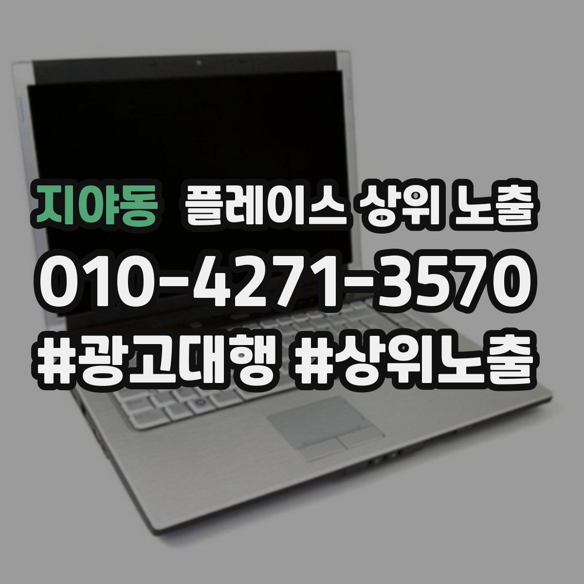지야동 플레이스 상위 노출 개선
