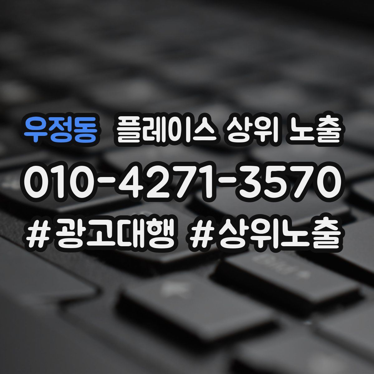 우정동 플레이스 상위 노출 상담