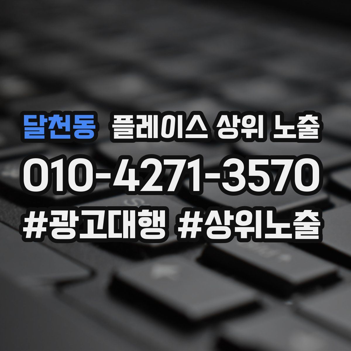 달천동 플레이스 상위 노출 상담