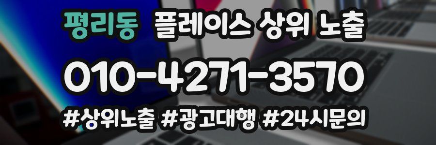 평리동 플레이스 상위 노출 상담