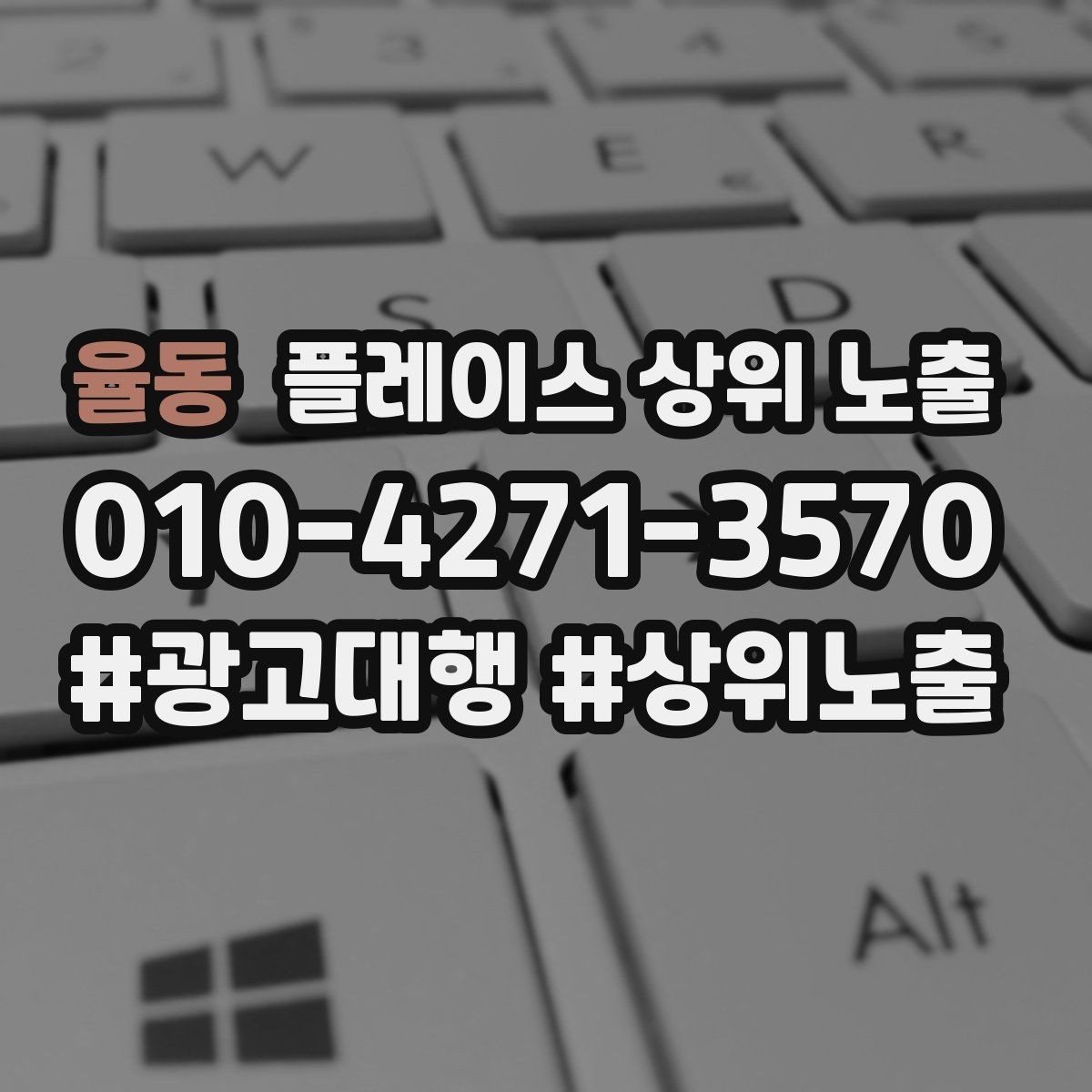 율동 플레이스 상위 노출 방문형 업종의 필수 정보 5가지